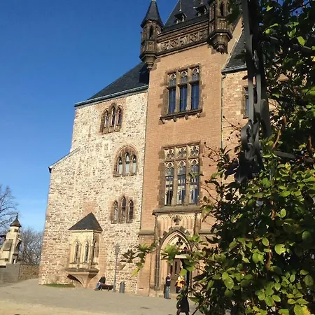 Kirchturmblick Bei Quedlinburg Ferienhaus